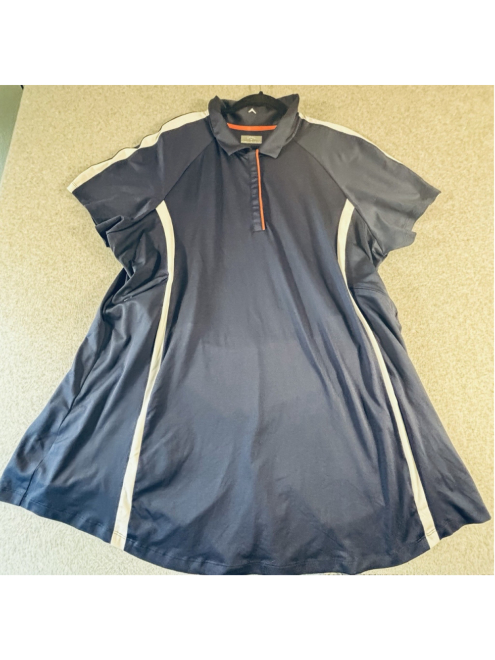 Callaway Opti Dri Golf Dress Womens 3X Navy Athletic Skort Activewear